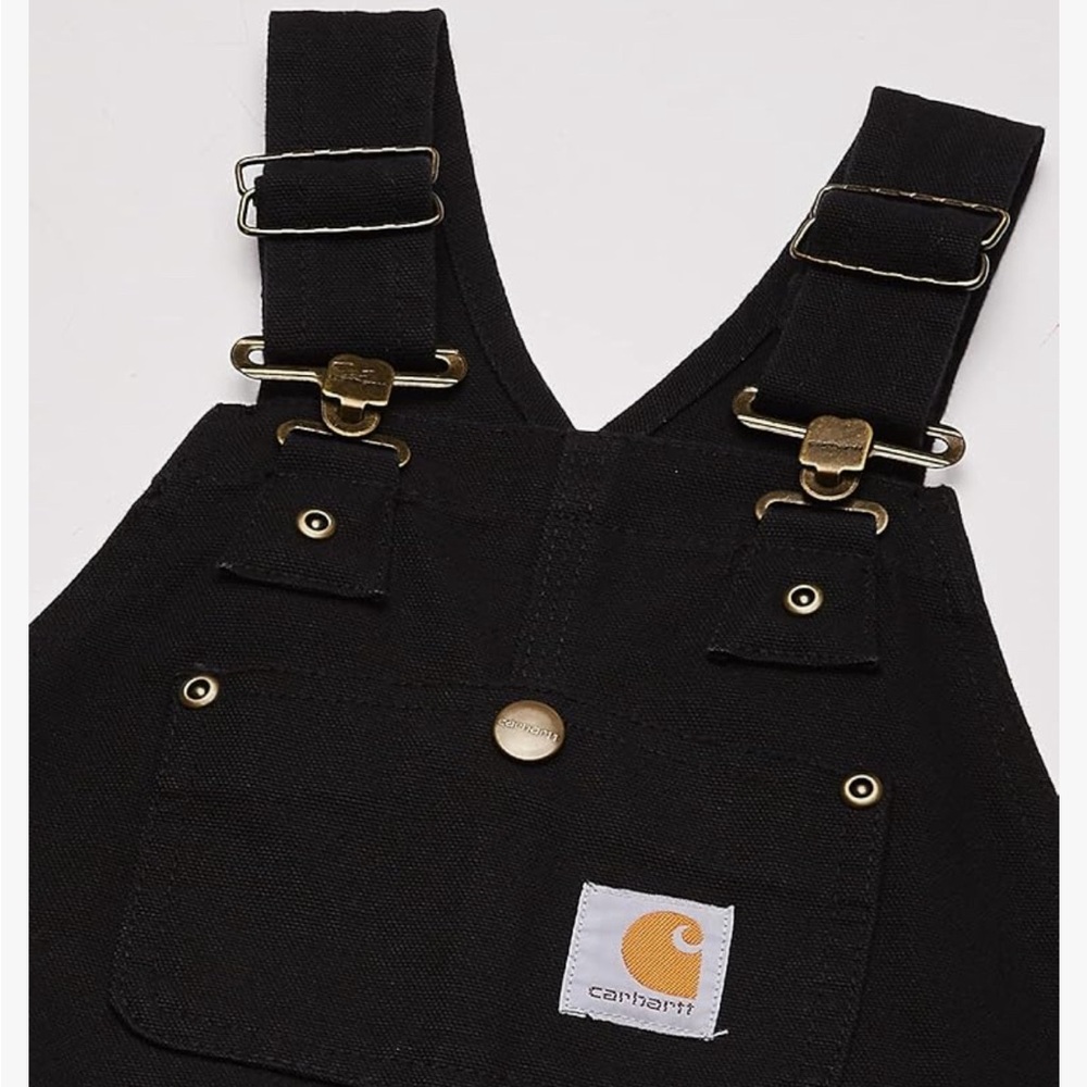 Carhartt Boys' Duck Bib Quilt Lined Overall - Size 12
